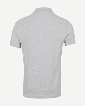 Poloshirt licht grijs