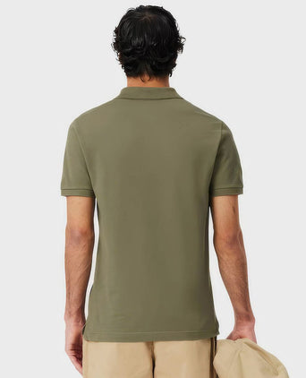 Poloshirt pique olijfgroen