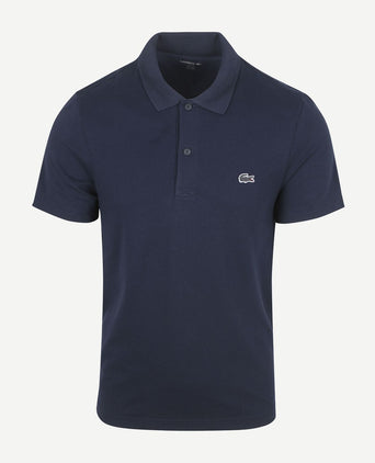 Lacoste poloshirt breathable donkerblauw | Regular-fit