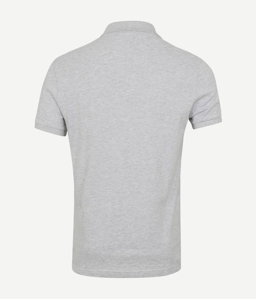 Lacoste poloshirt licht grijs | Slim-fit