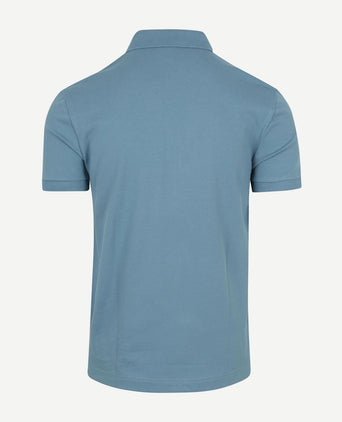 Lacoste poloshirt paris piqué blauw | Slim-fit