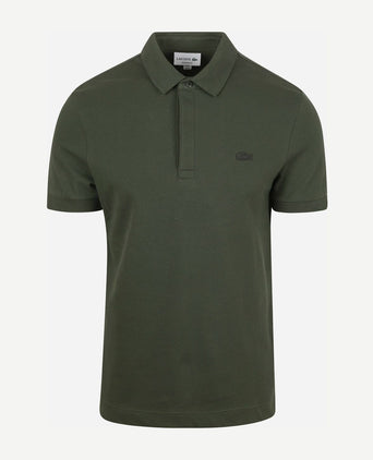 Lacoste poloshirt paris piqué donkergroen | Slim-fit