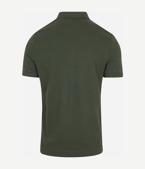 Lacoste poloshirt paris piqué donkergroen | Slim-fit