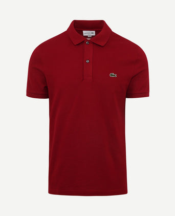 Poloshirt pique bordeaux