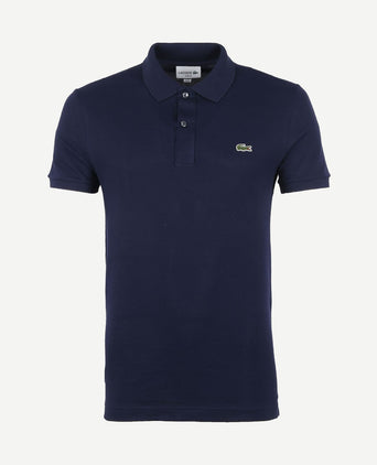 Poloshirt pique donkerblauw