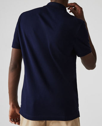 Poloshirt pique donkerblauw