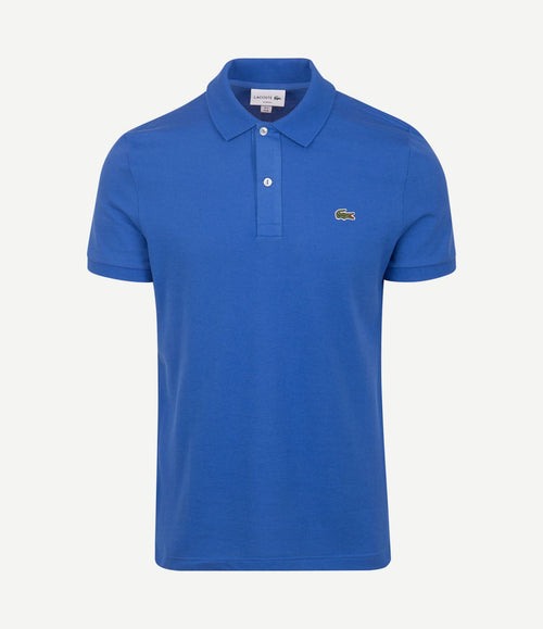 Poloshirt pique kobaltblauw
