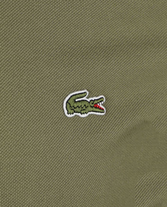 Lacoste poloshirt pique olijfgroen | Slim-fit