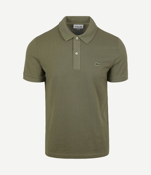 Poloshirt pique olijfgroen
