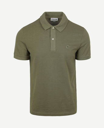 Poloshirt pique olijfgroen