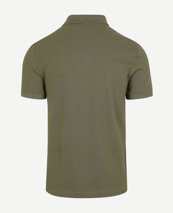 Lacoste poloshirt pique olijfgroen | Slim-fit