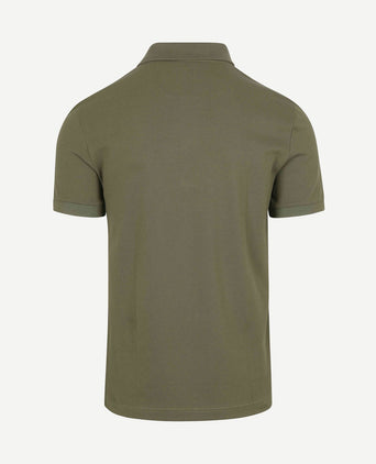 Poloshirt pique olijfgroen