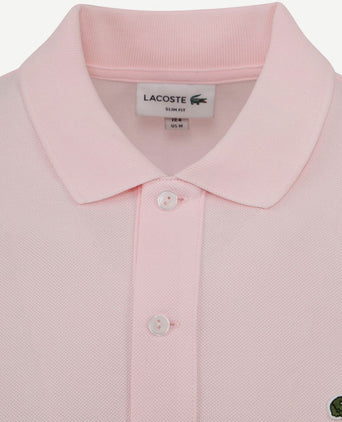 Lacoste poloshirt pique roze | Slim-fit