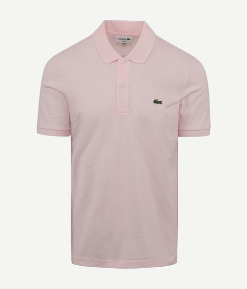 Lacoste poloshirt pique roze | Slim-fit