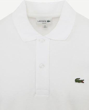 Lacoste poloshirt pique wit | Slim-fit