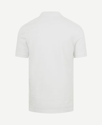 Poloshirt pique wit