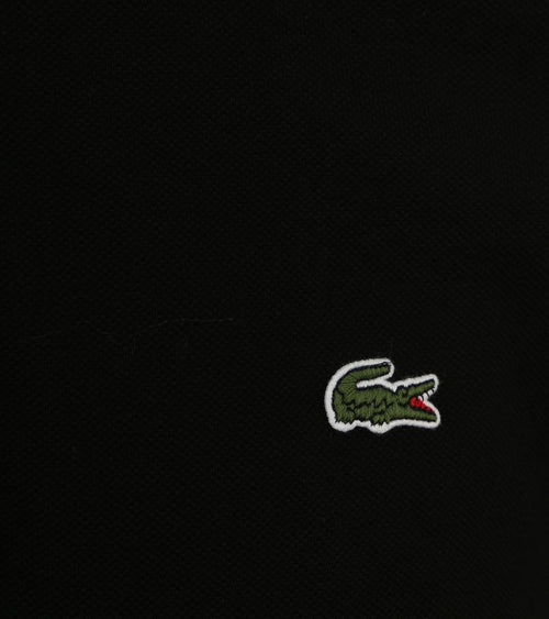 Lacoste poloshirt pique zwart | Slim-fit