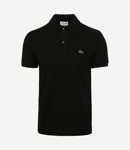 Poloshirt pique zwart