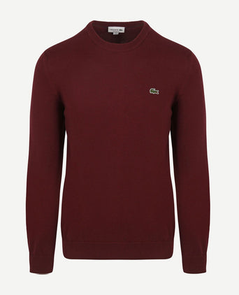 Lacoste pullover bordeaux | Regular-fit