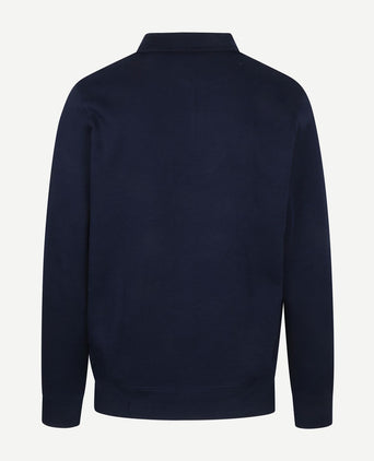 Lacoste pullover zipper donkerblauw | Regular-fit