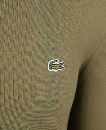 Pullover zipper groen