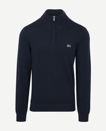 Lacoste pullover zipper donkerblauw | Regular-fit
