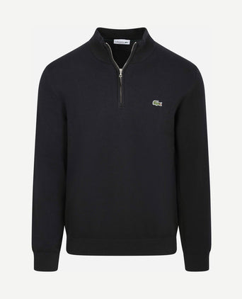 Pullover zipper zwart