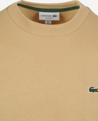Lacoste sweater beige | Regular-fit