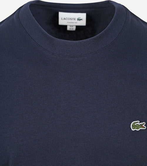 Lacoste t-shirt donkerblauw | Regular-fit