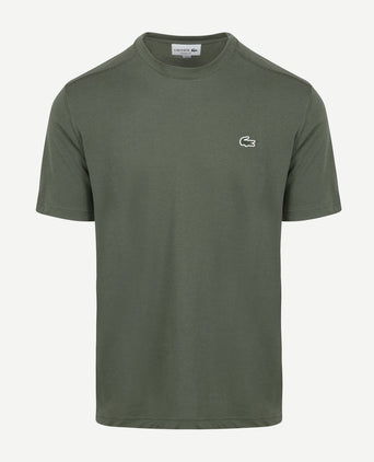 Lacoste t-shirt olijfgroen | Regular-fit