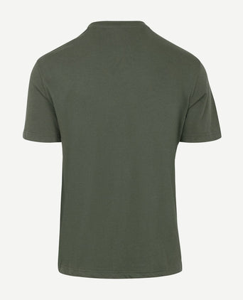 Lacoste t-shirt olijfgroen | Regular-fit
