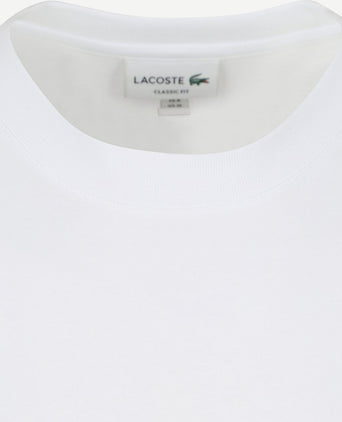 Lacoste t-shirt wit | Regular-fit