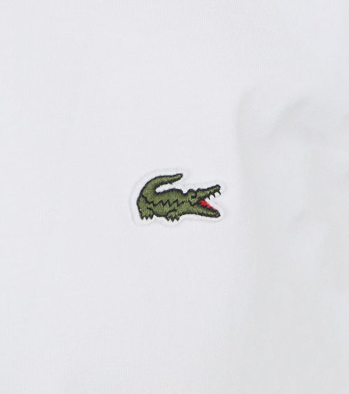 Lacoste t-shirt wit | Regular-fit