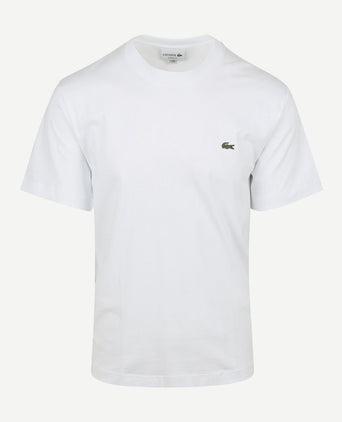 Lacoste t-shirt wit | Regular-fit