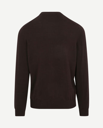 Pullover donkerbruin