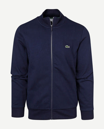 Vest full zip donkerblauw