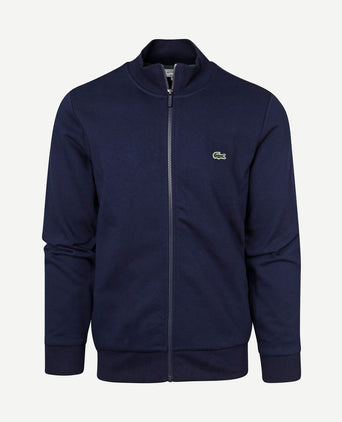 Vest full zip donkerblauw