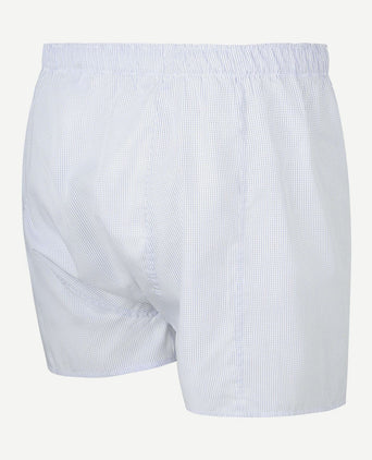 Steppin' Out boxer checky blauw