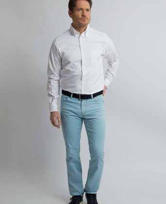 Broek johnson lichtblauw