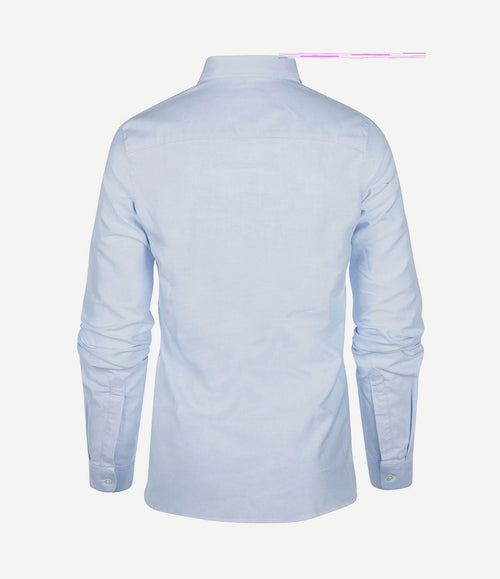 Blouse lauren Oxford dames lichtblauw