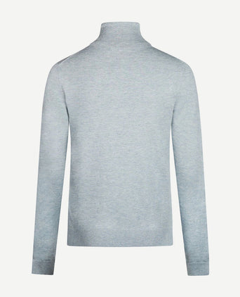 Dames coltrui cotton cashmere lichtblauw