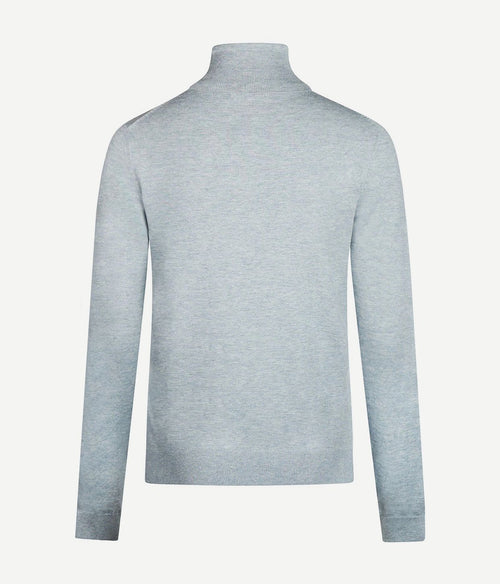 Dames coltrui cotton cashmere lichtblauw