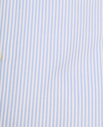 Suitable overhemd lichtblauw streep | Slim-fit