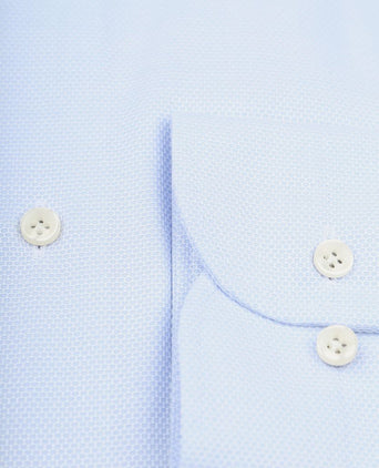 Shirt extra lange mouwen travel lichtblauw