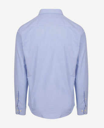 The tommy Oxford overhemd lichtblauw