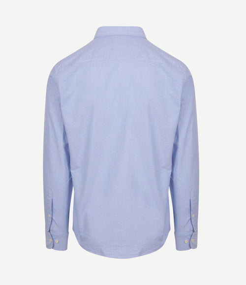 The tommy Oxford overhemd lichtblauw