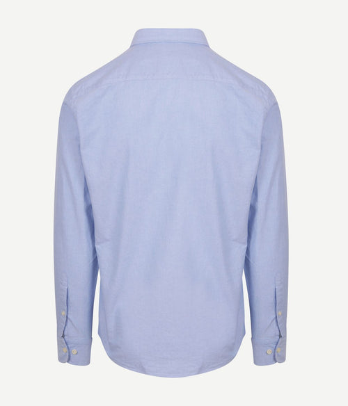 The tommy Oxford overhemd lichtblauw