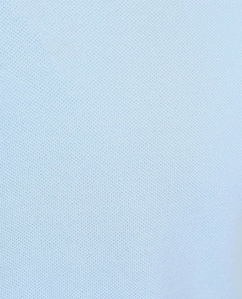 Polo piqué classic lichtblauw