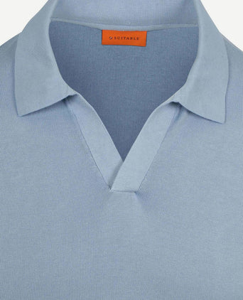Polo riva compact staal blauw
