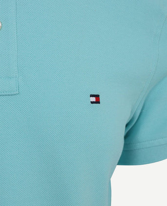 1985 polo aqua blauw